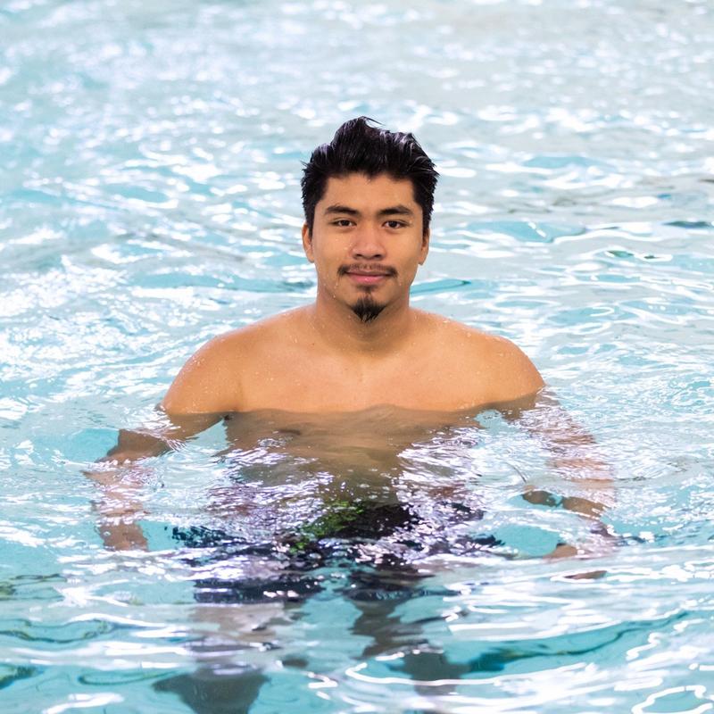 Oscar Cruz, Water Safety Instructor